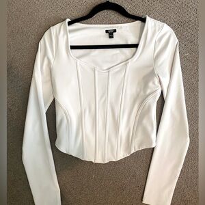 Express body contour corset long sleeve